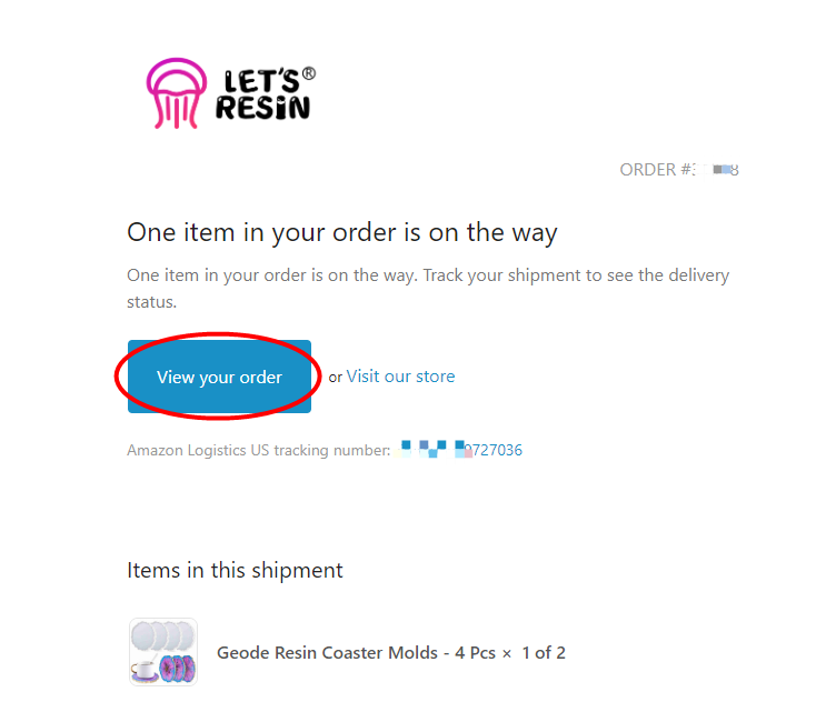 How do I check my order status? Let's Resin Help Center